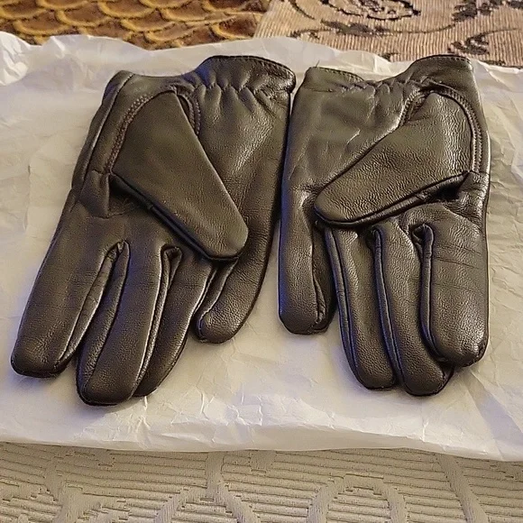 SANDRO Lamo Leather Gloves